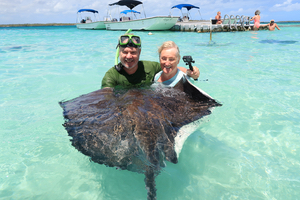 Having fishy fun in Antigua